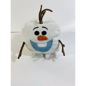Disney Frozen Olaf Cubd Collectibles Soft Plush Stuffed Cube White Snowman 4”